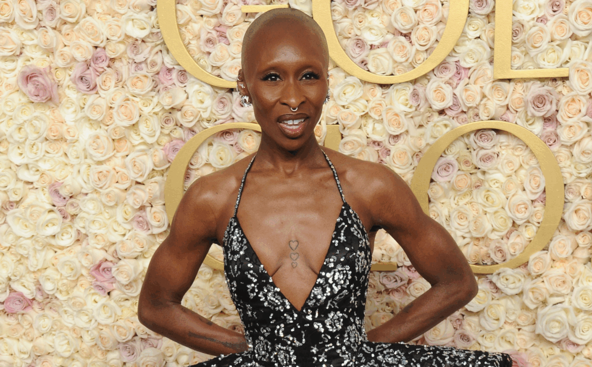 Five vegan performers, including actor Cynthia Erivo, were nominated for awards at the Golden Globes this year