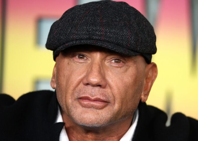 Photo shows actor Dave Bautista, who recently revealed that he has been dairy-free for more than 20 years