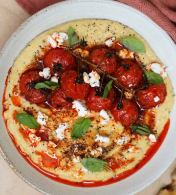 silky feta style polenta for vegan polenta recipes