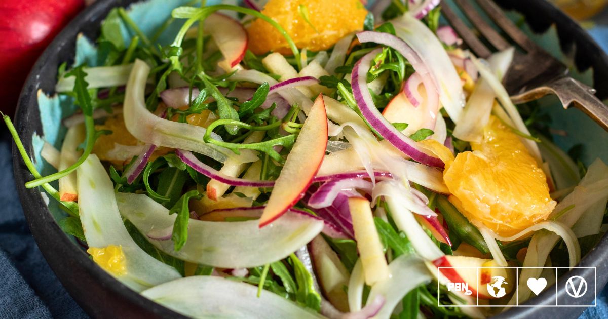 Apple, Fennel And Orange Salad