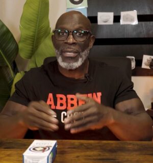 Photo shows Carnivore diet advocate Eddie Abbew, who recently said that tofu “is not food.”