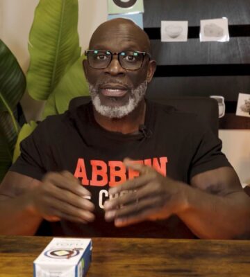 Photo shows Carnivore diet advocate Eddie Abbew, who recently said that tofu “is not food.”