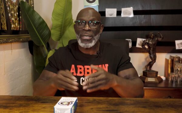 Photo shows Carnivore diet advocate Eddie Abbew, who recently said that tofu “is not food.”