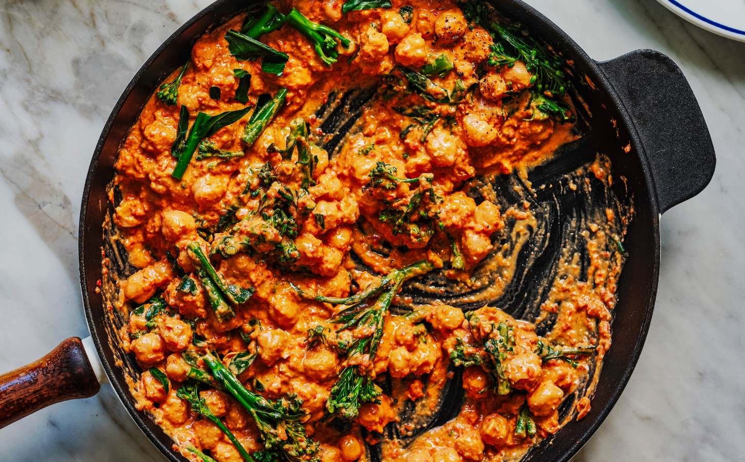 Creamy Romesco Chickpeas