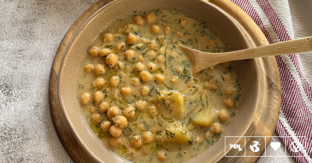 Greek Chickpea Lemon Stew