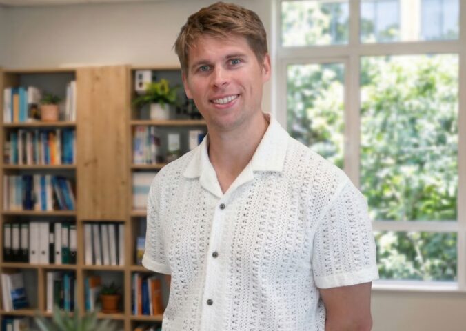 Photo shows Klaus Mitchell, a health advocate, entrepreneur, and the founder of Plant Based News. Klaus Mitchell is due to speak at The Health + AI Tech Show, an upcoming event in London, UK