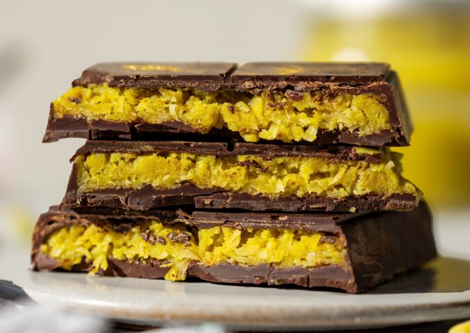 Vegan Dubai Chocolate with pistachio cream and homemade kataifi