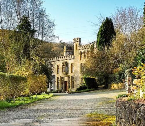 Photo shows Ffarm Hall in Betws‑Yn‑Rhos, Abergele, on the north coast of Wales. Ffarm Hall is the newest vegan hotel enteprise from Louise and Andy Macbeth, who also own the popular Beck Hall in Yorkshire, and which became England’s first vegan hotel in 2023