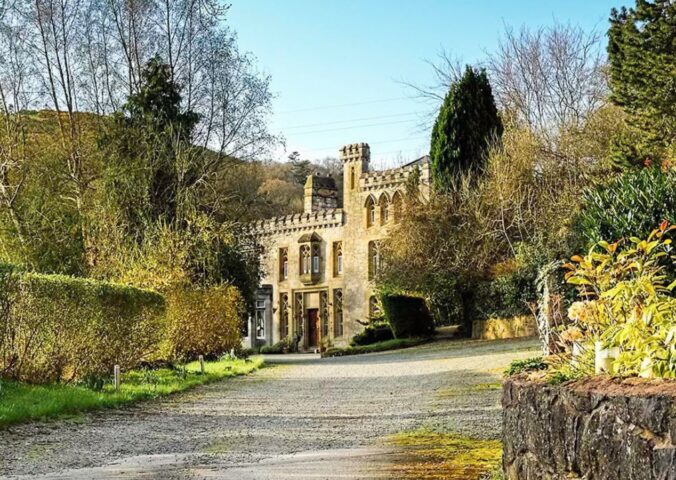 Photo shows Ffarm Hall in Betws‑Yn‑Rhos, Abergele, on the north coast of Wales. Ffarm Hall is the newest vegan hotel enteprise from Louise and Andy Macbeth, who also own the popular Beck Hall in Yorkshire, and which became England’s first vegan hotel in 2023