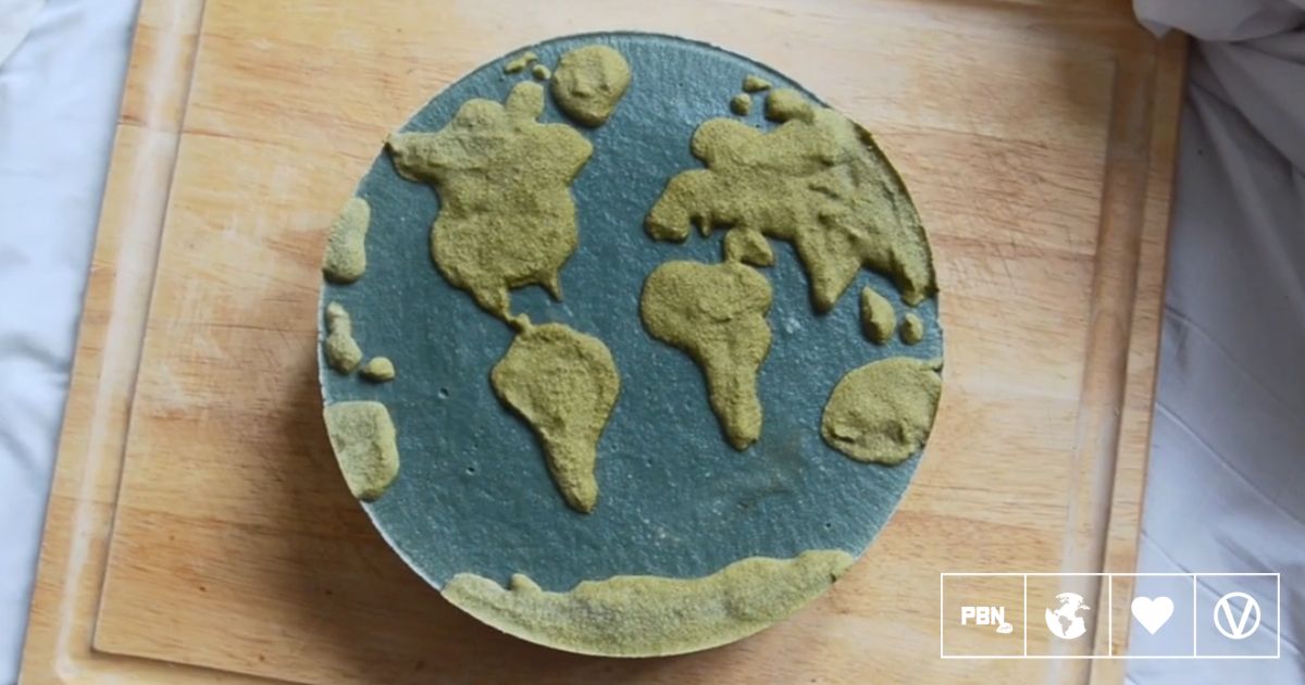 Celebrate Earth Day With This Showstopping Raw Vegan Cheesecake