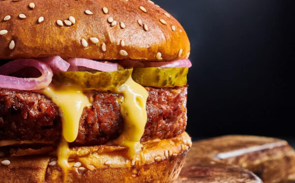 vegan earth day burger for Earth Day, BBQs spring etc