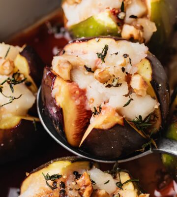 Roasted Figs With Feta Cheese Alternative