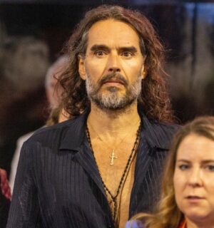Photo shows Russell Brand at the Republican National Convention in 2024. Russell Brand is a former vegan and disgraced comedian. He is currently awaiting trial on seven charges of rape and sexual assault