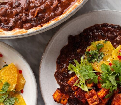 smoky black bean and sweet potato stew for heart-healthy vegan recipes