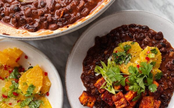 smoky black bean and sweet potato stew for heart-healthy vegan recipes