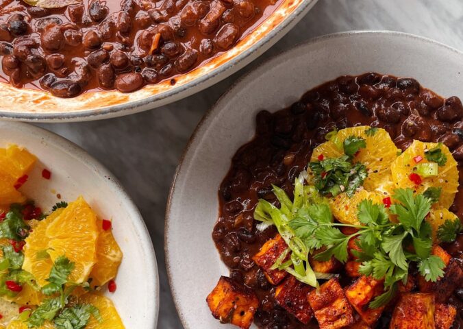 smoky black bean and sweet potato stew for heart-healthy vegan recipes