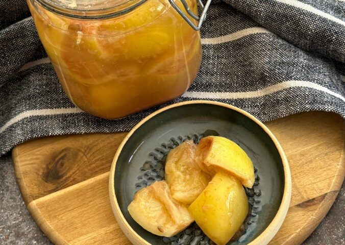 Salt Preserved Lemons with Himalayan salt