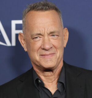 Photo shows beloved actor Tom Hanks, who recently said that there is “no such thing” as almond milk during a guest appearance on 'The Late Show with Stephen Colbert'