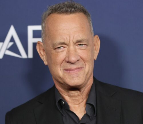 Photo shows beloved actor Tom Hanks, who recently said that there is “no such thing” as almond milk during a guest appearance on 'The Late Show with Stephen Colbert'