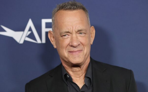 Photo shows beloved actor Tom Hanks, who recently said that there is “no such thing” as almond milk during a guest appearance on 'The Late Show with Stephen Colbert'