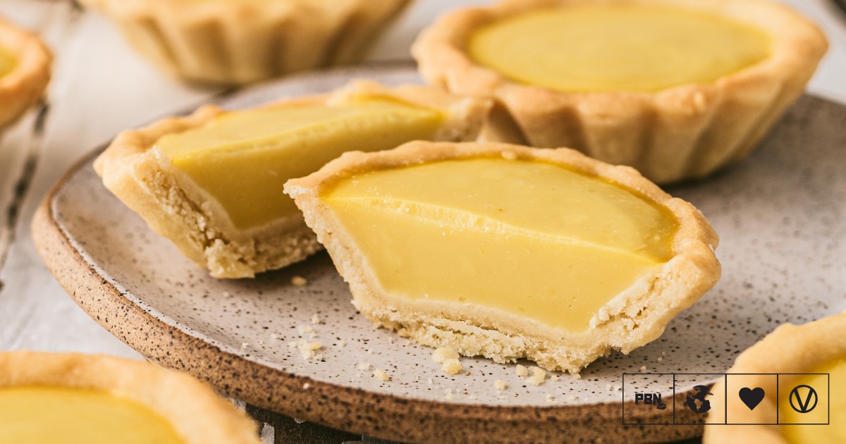 Vegan Chinese Egg Tarts