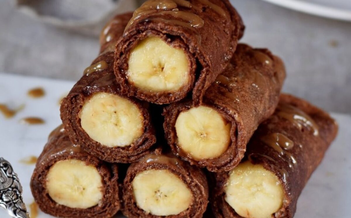Vegan Chocolate Crepes With Banana for vegan banana recipes