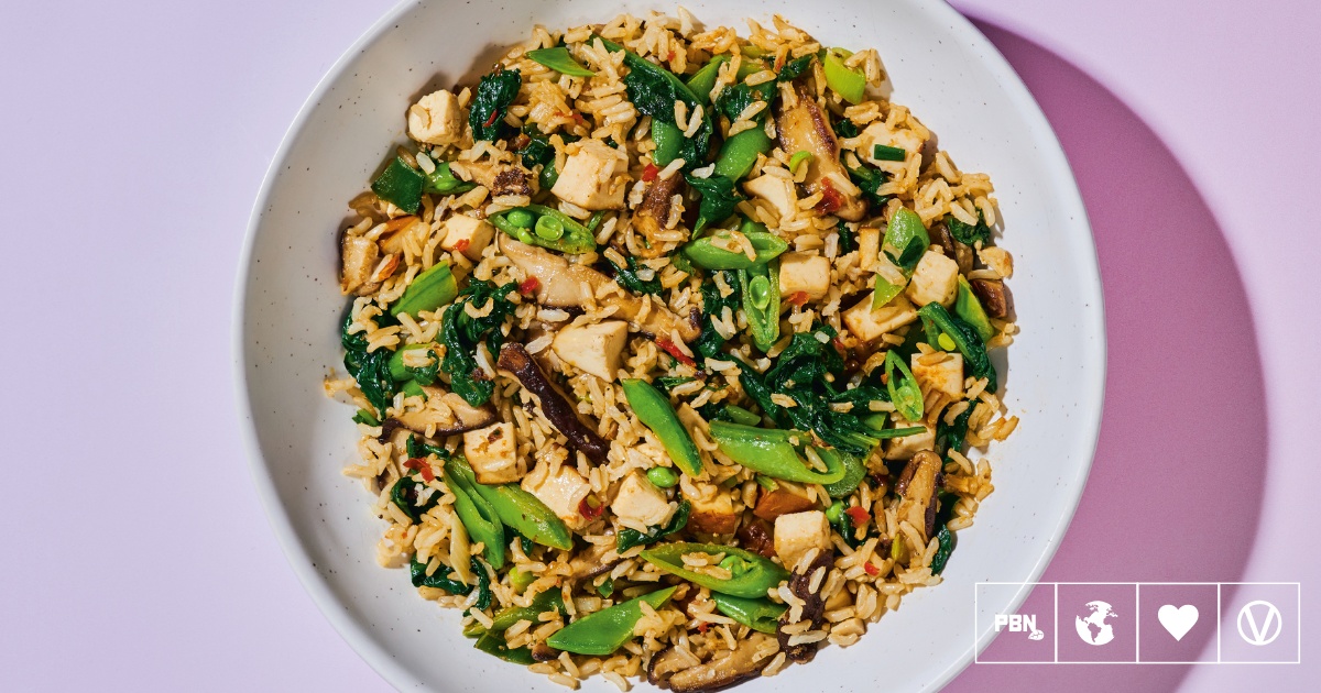 Shiitake And Smoked Tofu Fried Rice