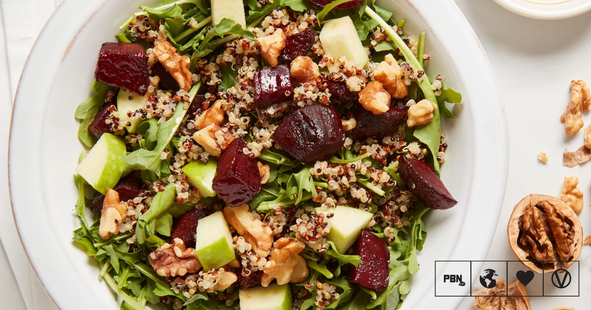 Beet And Quinoa Salad With Maple Vinaigrette