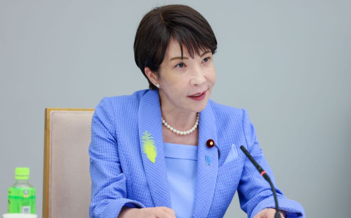 Photo shows Japanese Prime Minister Sanae Takaichi. The Japanese government has published a draft public-private investment roadmap worth USD $2.3 trillion and including more than $6.2 billion for novel food technologies, such as plant-based and alternative proteins