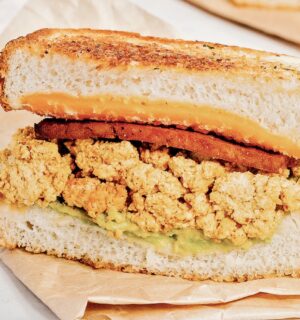 Tofu Scramble Breakfast Sandwiches