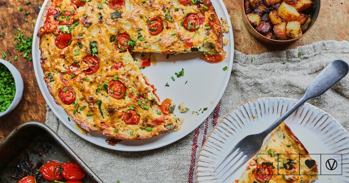 Vegan Vegetable Frittata