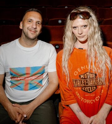 Photo shows Zack Polanski and Bimini. Polanski interviewed Bimini, a vegan drag queen, for an episode of his podcast, 'for an episode of Bold Politics with Zack Polanski,' earlier this month.