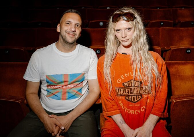 Photo shows Zack Polanski and Bimini. Polanski interviewed Bimini, a vegan drag queen, for an episode of his podcast, 'for an episode of Bold Politics with Zack Polanski,' earlier this month.