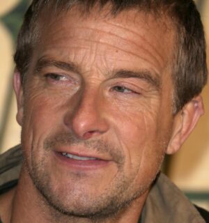 Photo shows Bear Grylls, a British adventurer and TV presenter, who has said that eating organ meats helped his family to “thrive” after they gave up their vegan diets