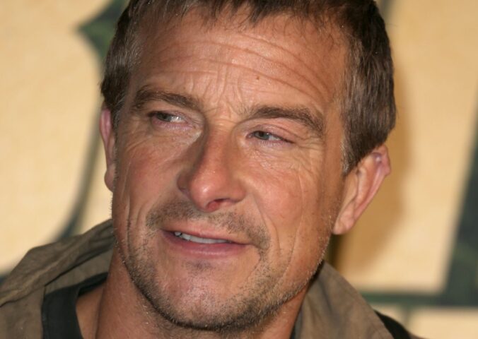 Photo shows Bear Grylls, a British adventurer and TV presenter, who has said that eating organ meats helped his family to “thrive” after they gave up their vegan diets