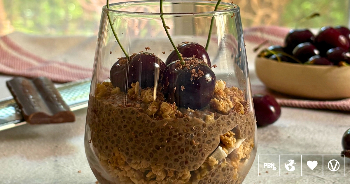 Cherry Chia Pudding