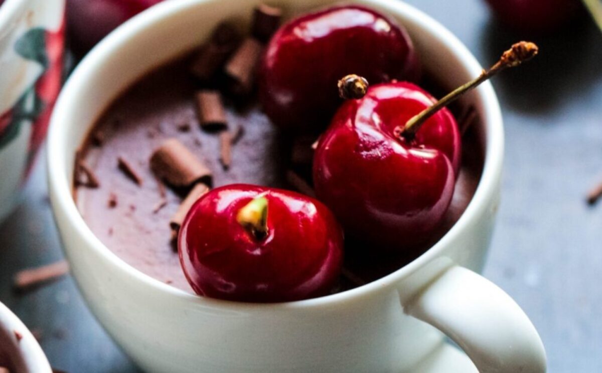 chocolate cherry espresso pots for vegan coffee desserts
