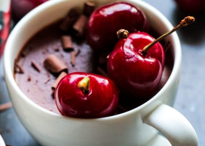 chocolate cherry espresso pots for vegan coffee desserts