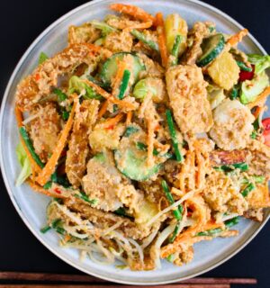Gado-Gado (Mixed Salad With Peanut Sauce)