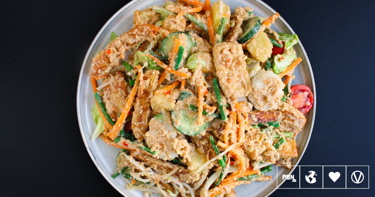 Gado-Gado (Mixed Salad With Peanut Sauce)