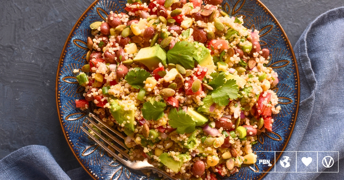 Kaleidoscopic Quinoa Salad
