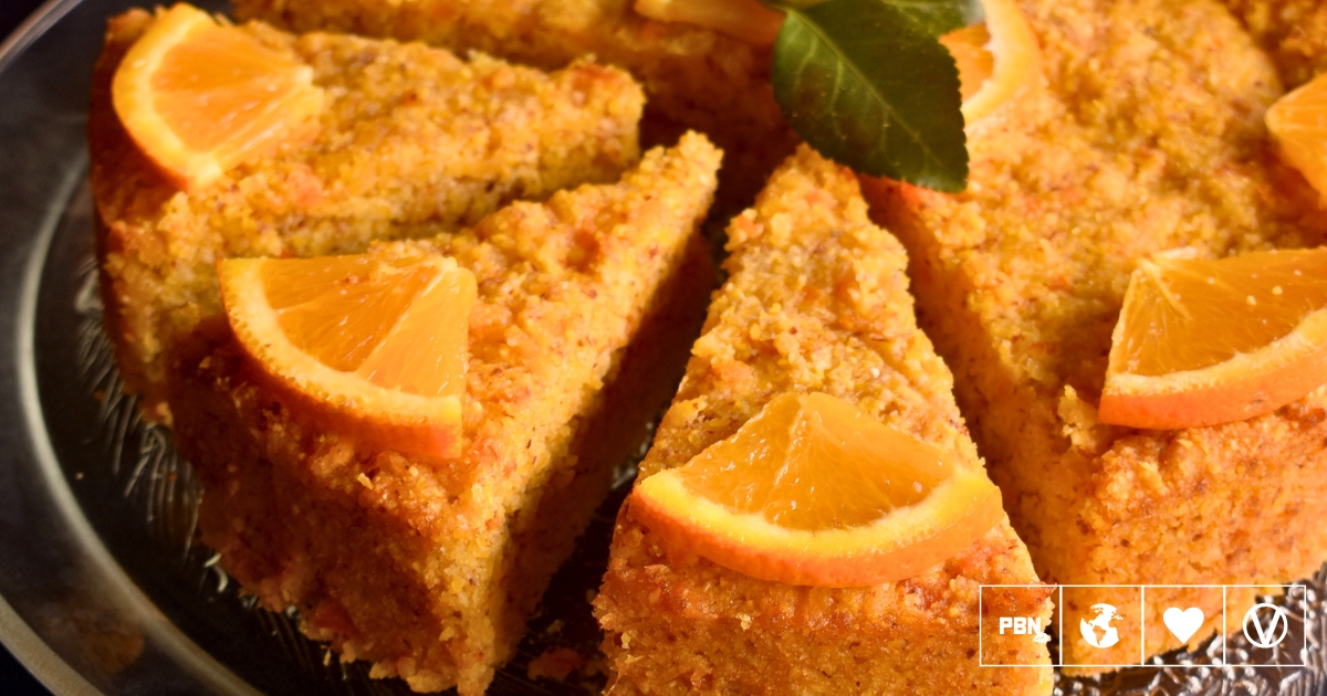 Orange-Ginger Polenta Cake
