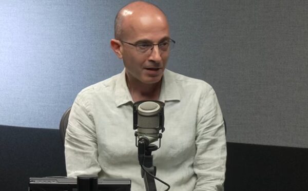 Photo shows Yuval Noah Harari, a military historian and popular science author, who warned that “In 10 years we could be the cows,” due to the rise of artificial intelligence (AI) on a recent episode of 'The Rest Is Politics'