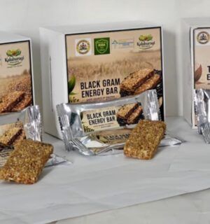 Bangalore Bioinnovation Center (BBC) has partnered with the state agriculture department of Karnataka, India, to create a range of energy bars made with local pulses. The photo shows some of the new bars.