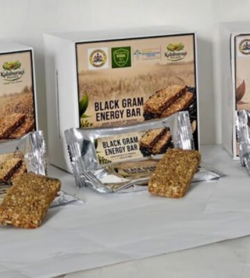 Bangalore Bioinnovation Center (BBC) has partnered with the state agriculture department of Karnataka, India, to create a range of energy bars made with local pulses. The photo shows some of the new bars.