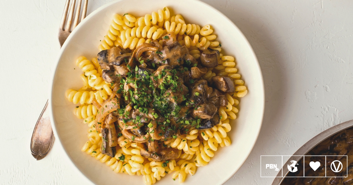 Modern Portobello Stroganoff