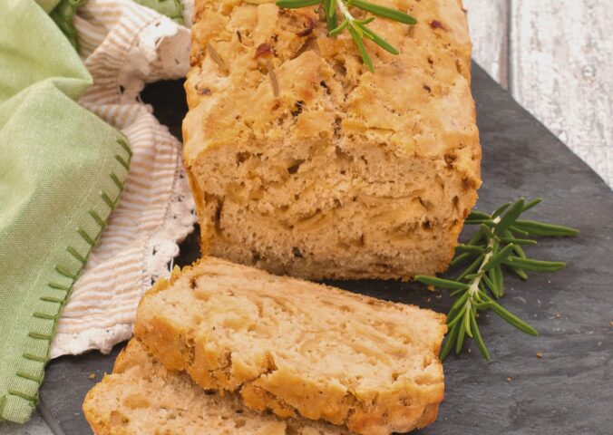 Rosemary Onion Beer Bread