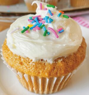 Any Occasion Vanilla Cupcakes And Cake