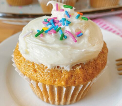 Any Occasion Vanilla Cupcakes And Cake