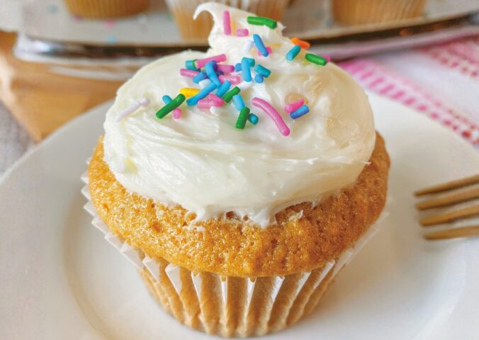 Any Occasion Vanilla Cupcakes And Cake